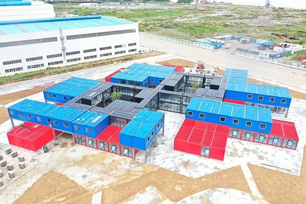 Colored Office Container House
