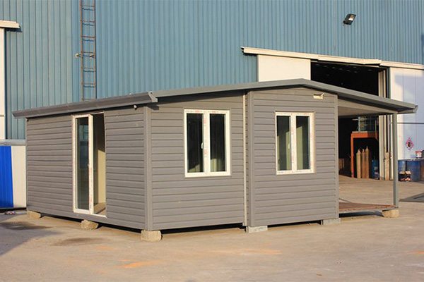 France Expandable Cabin with Interior Decoration, Roof & Balcony