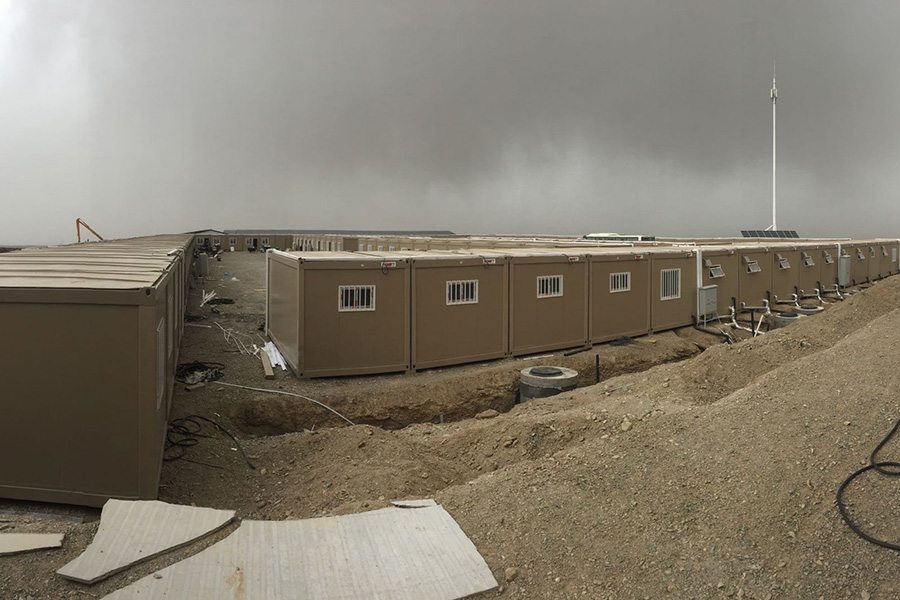 Army Campsite Container House