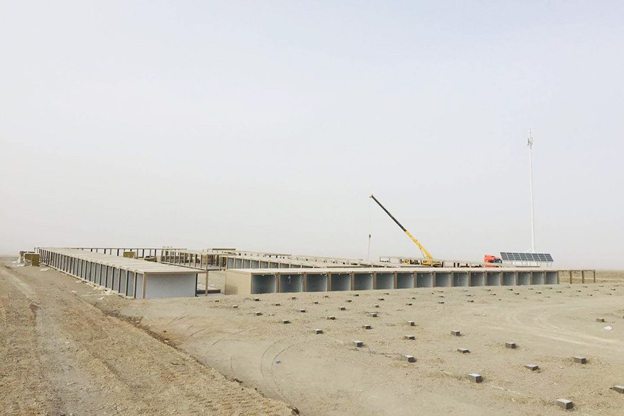 Army Campsite Container House