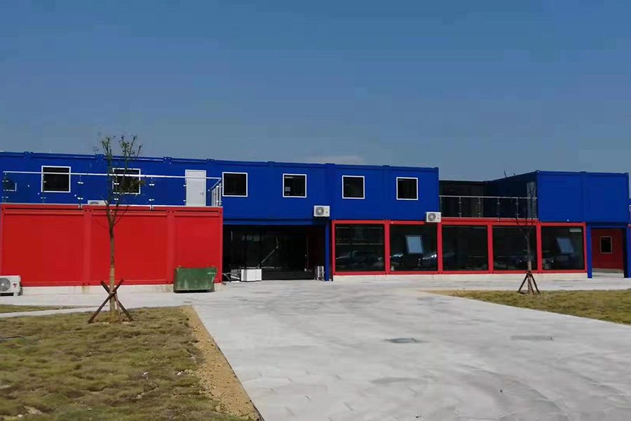 Colored Office Container House