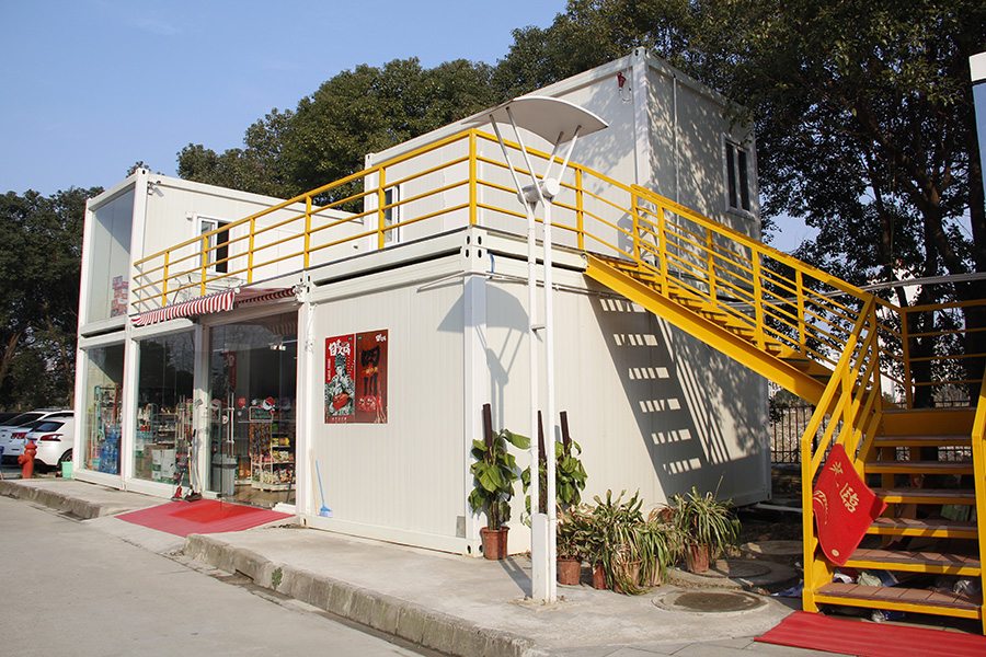 Supermarket container house