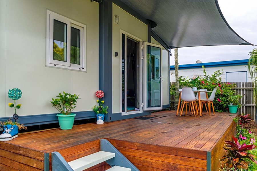 Expandable Container House Case